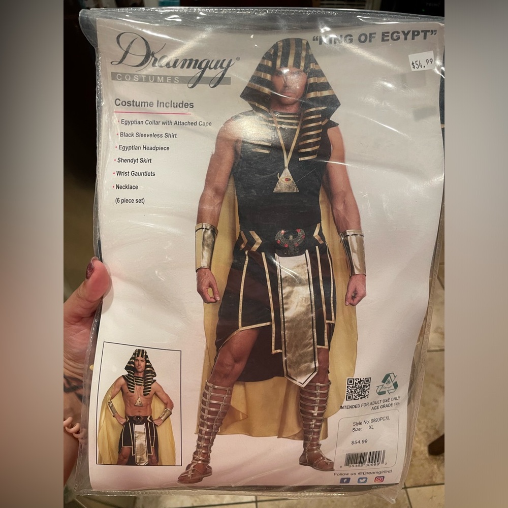 Prince of Egypt Costume